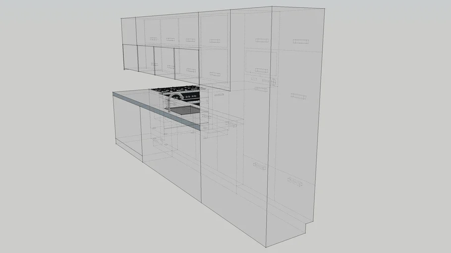 kitchen 01 | 3D Warehouse