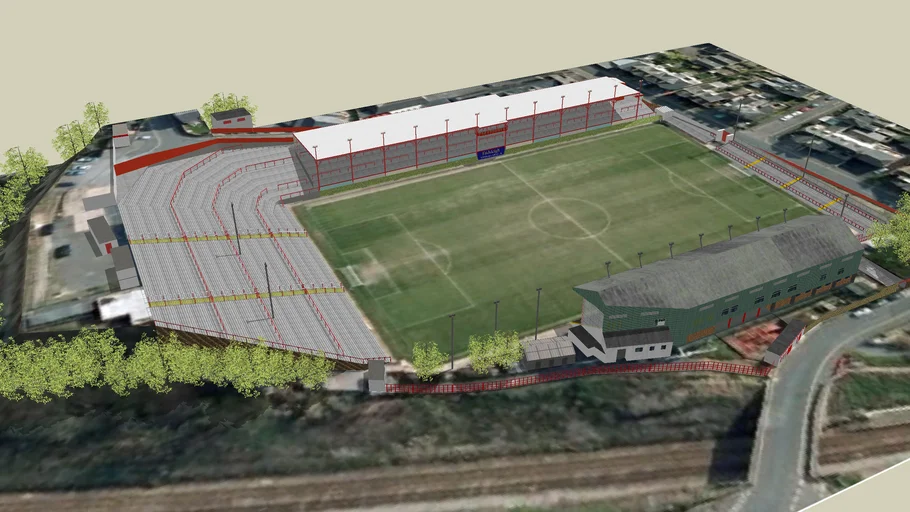 St James Park 1990's Before Redevelopment - Exeter City FC