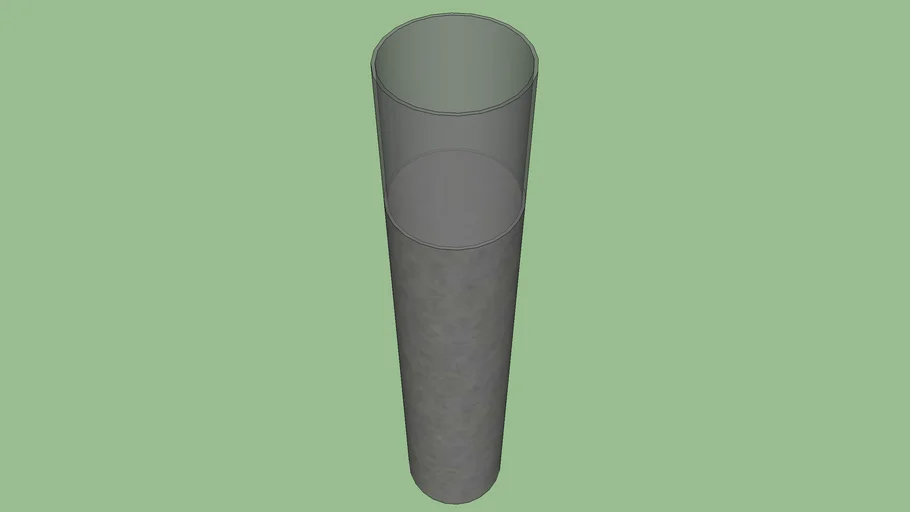 Pillar with glas #2