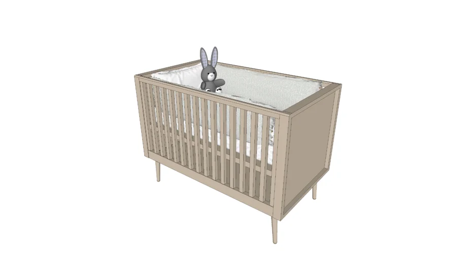 Dwellstudio Mid-Century Crib - Modern Nursery