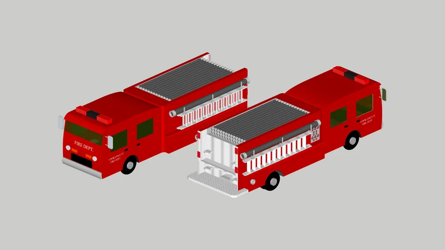 Fire Engine | 3D Warehouse