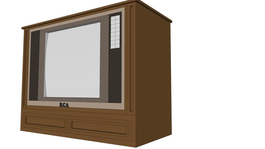 RCA television console
