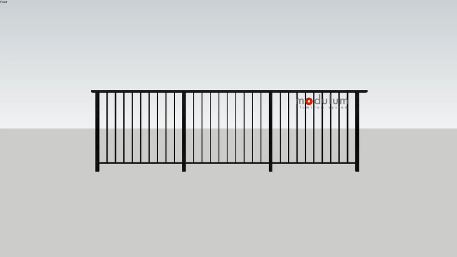 Balustrade - Aluminium | modulum