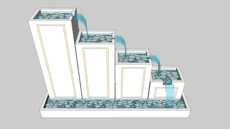 Water Fountain Steps
