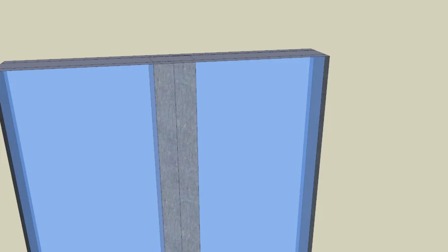 Puerta automatica de cristal
