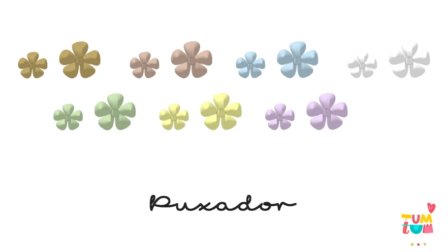 Puxador Rosa