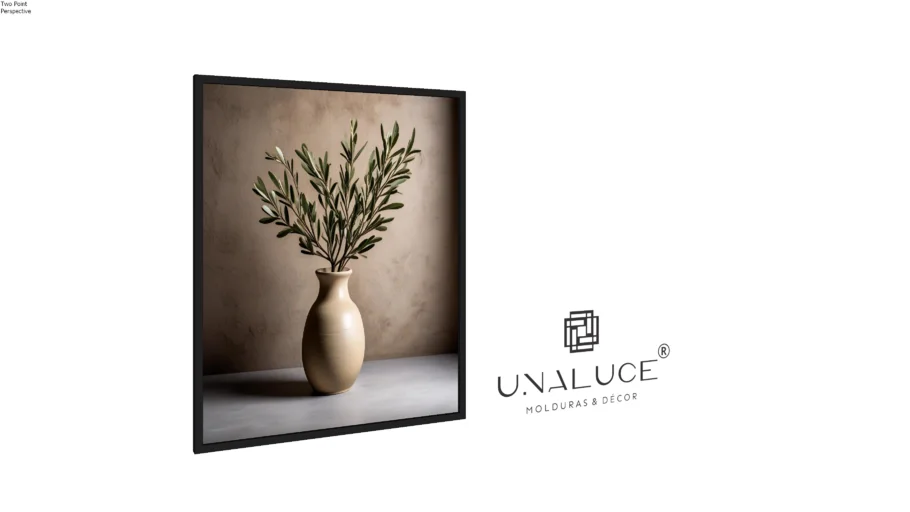 Quadro Vaso Oliveira 