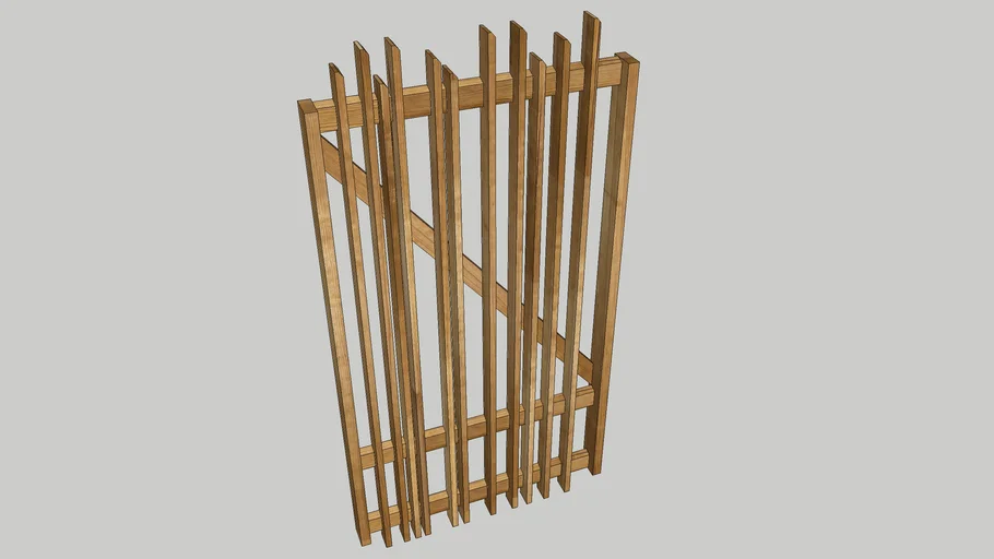 portillon bois 1,8m TEMPO Vivre en Bois