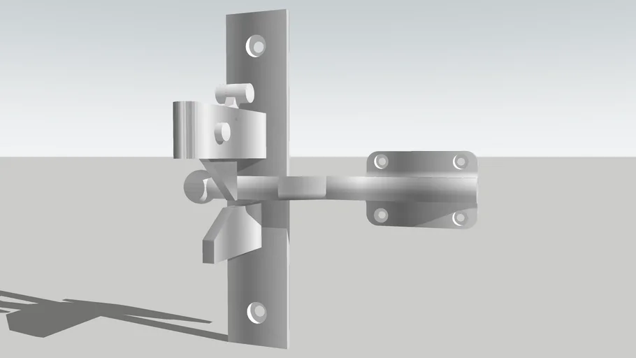 Gate Latch | 3D Warehouse