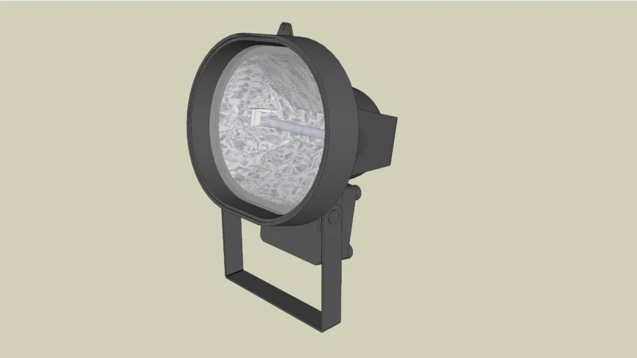 Halogen fllodlight