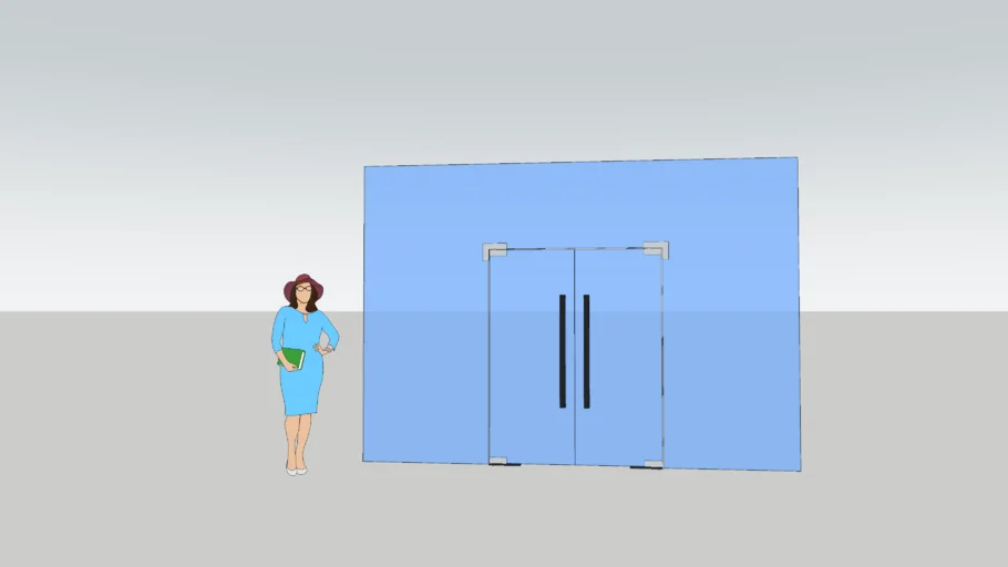 GLASS DOOR