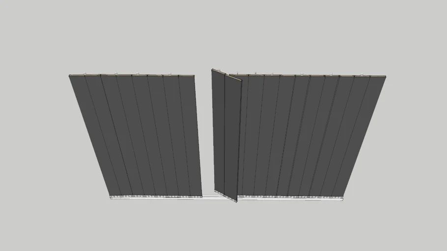 Folding Partition