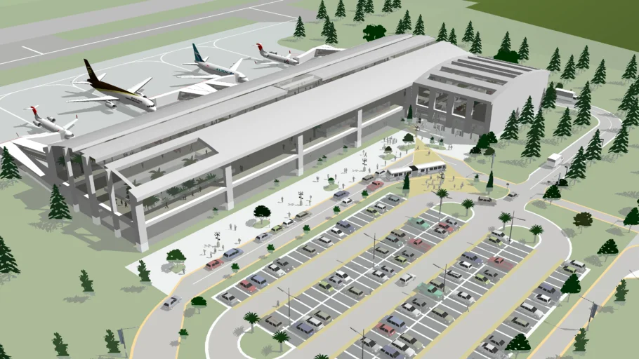 Small regional airport