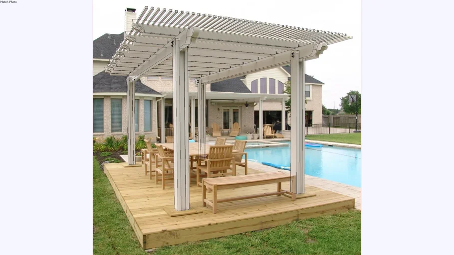 Garden pergola