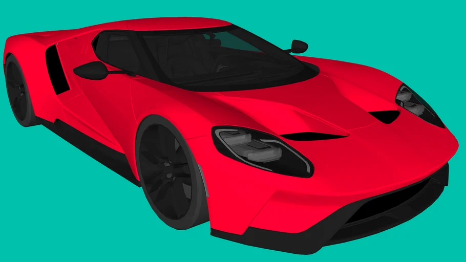 3D Model Ford GT