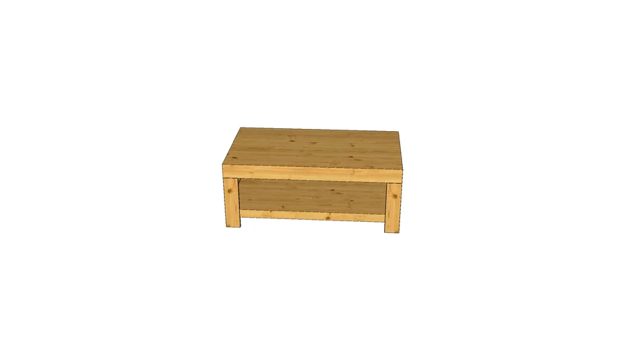 GRENIER ALPIN - Table basse