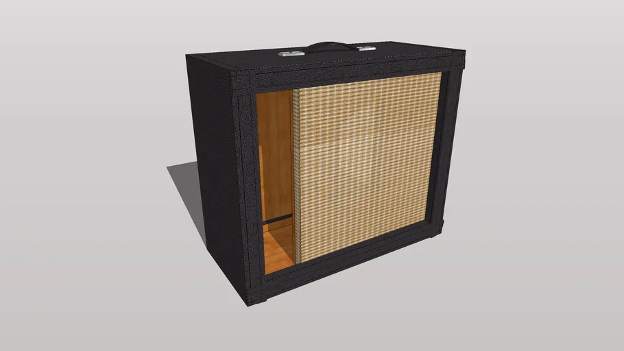 Silvertone 1472 Guitar Amp Replica Cab