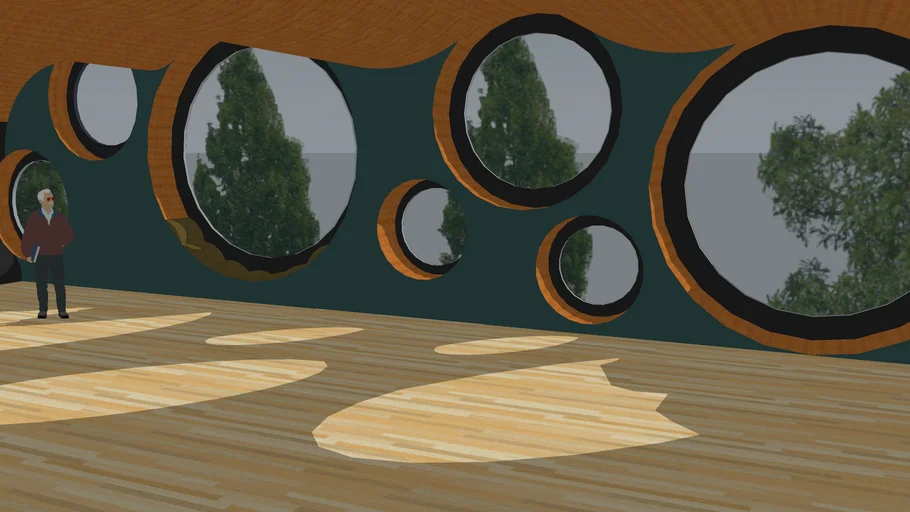 Circular Building Concept | 3D Warehouse