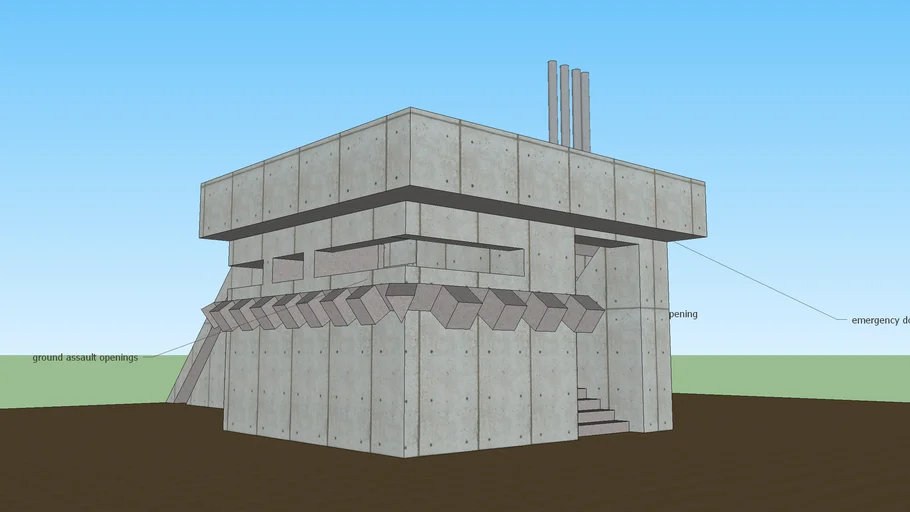 Modern Fort | 3D Warehouse