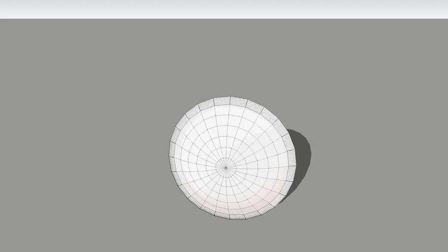 350mm diameter circular wall mounted light fitting