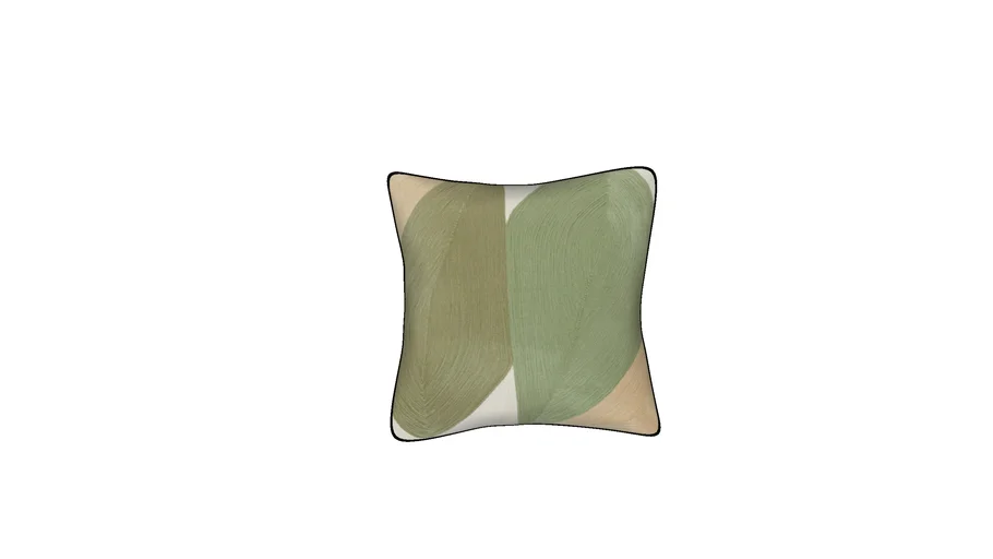 coussin vert Sarah lavoine