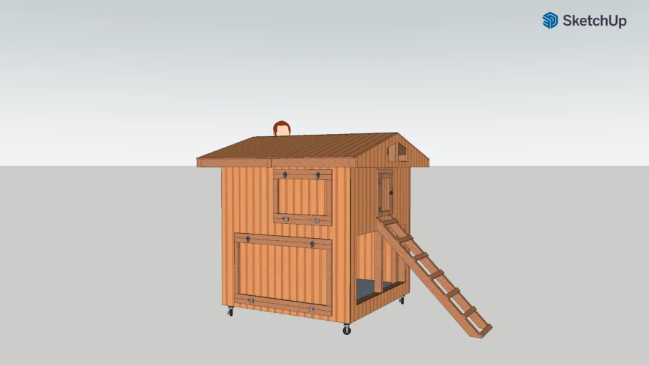 4 Chicken Coop - The duplex