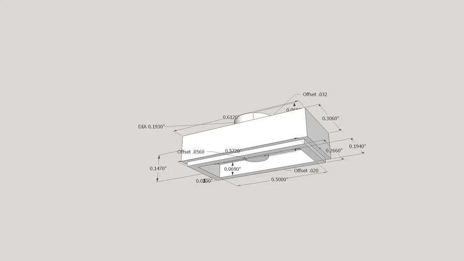 Sketchup block model 10 | 3D Warehouse