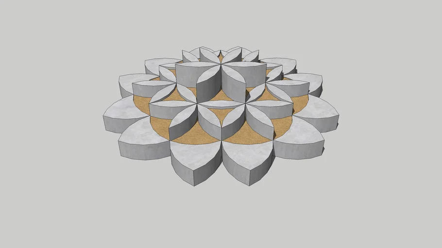 planter(flower of life)