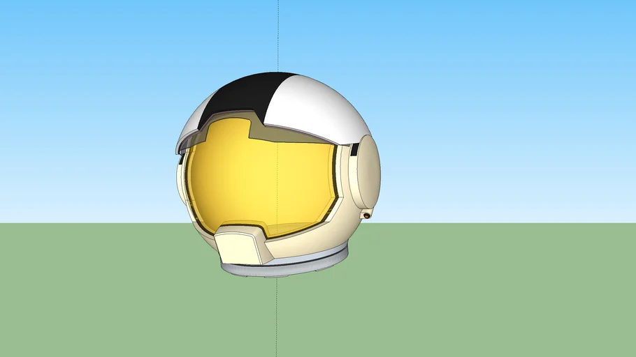 Anime Style Space Helmet