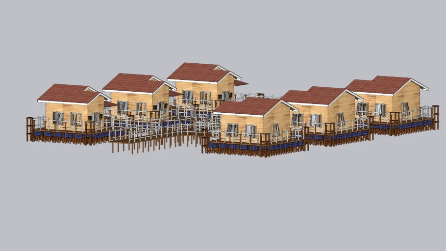 Rumah Apung Pesisir