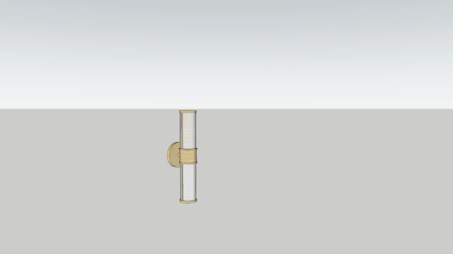 Gold wall lighting