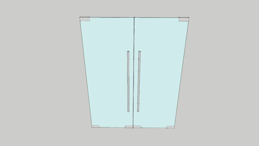 Tempered Glass Door