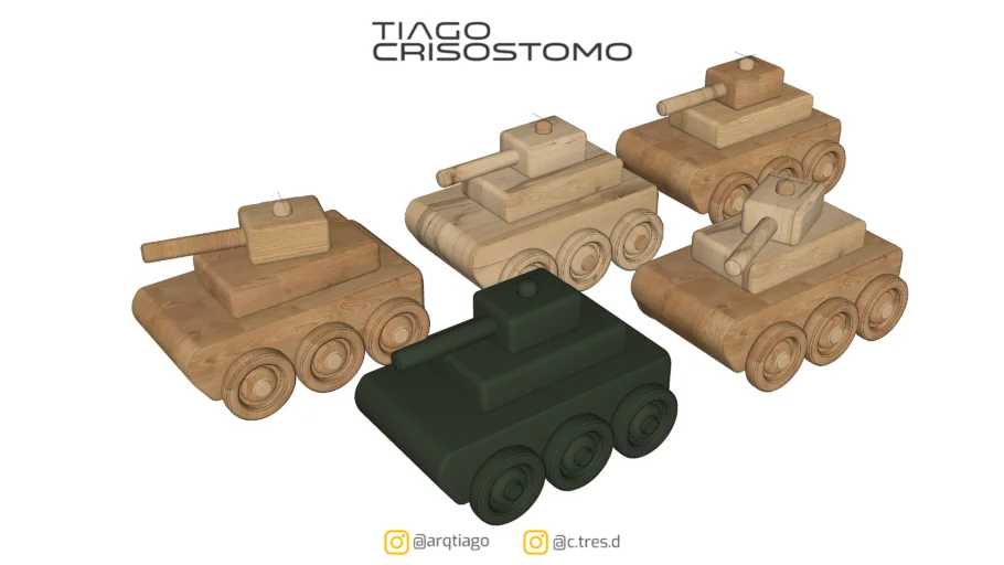 Tanques de brinquedo politicamente corretos