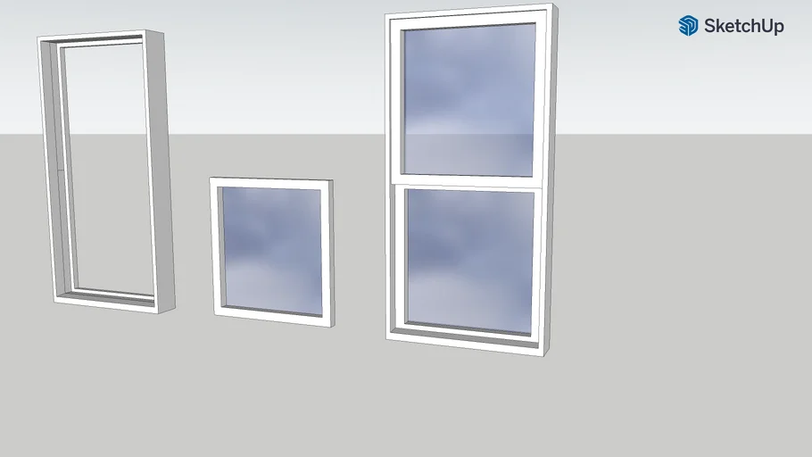 Window - Double Hung | 3D Warehouse