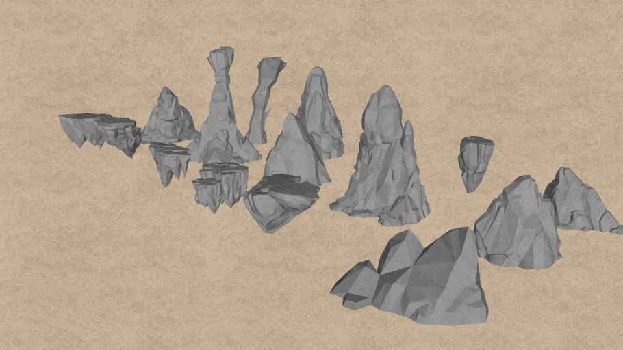 rocks | 3D Warehouse
