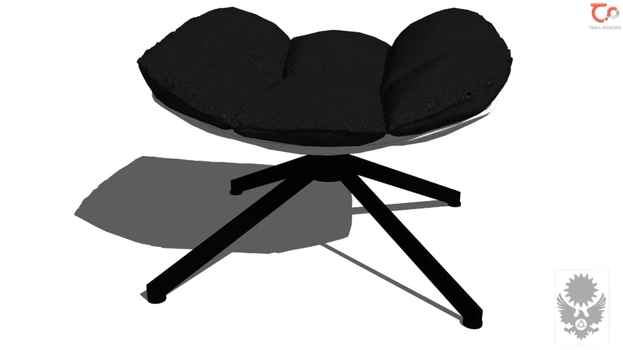HUSK OUTDOOR OTTOMAN B&B ITALIA