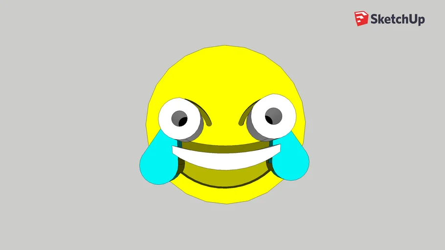 Laugh Cry Emoji Eyes Open