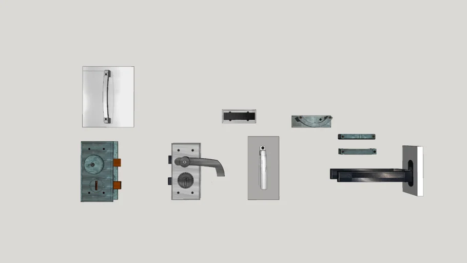 Handle and doorknobs