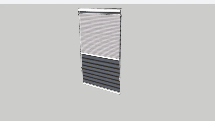 Greenwindows Double Layer Roller Blinds System (F)