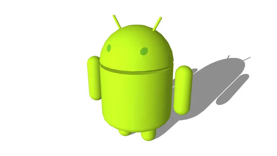 3D Android Logo