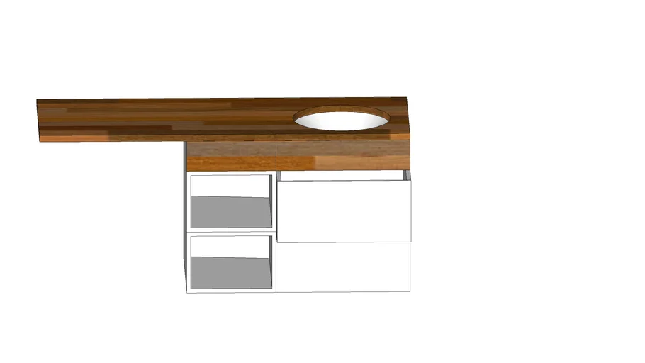 Meuble vasque