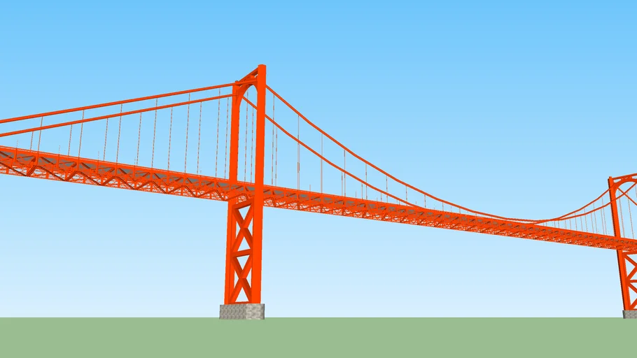 Suspension Bridge Model