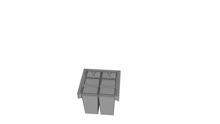 Pull out rubish containers | 3D Warehouse