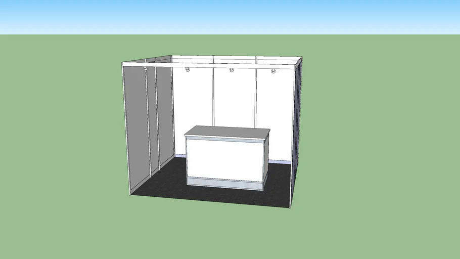 Booth Pameran 3x3