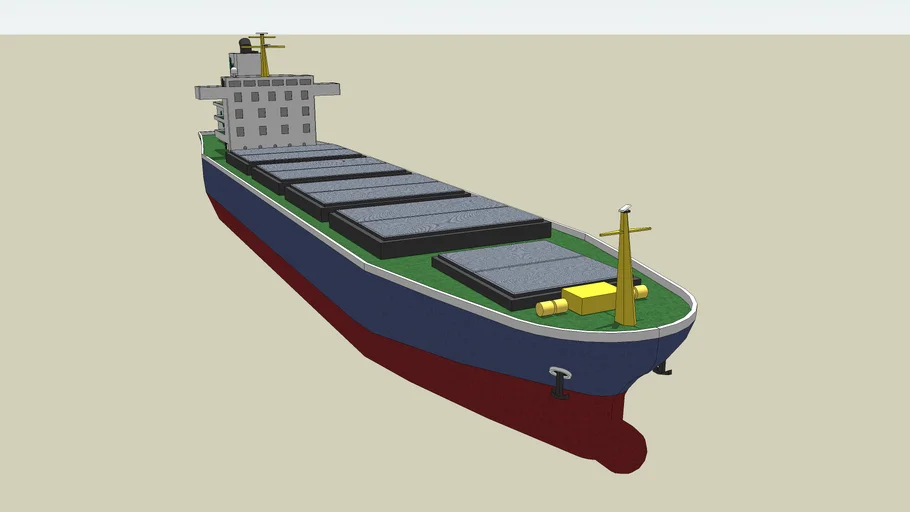 Cargo Ship 100m