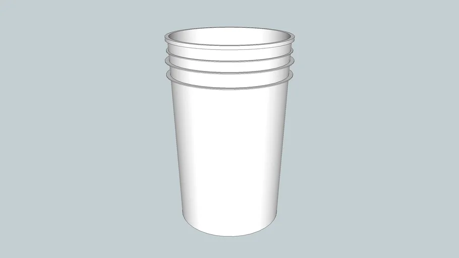Plastican 6.5 gal bucket