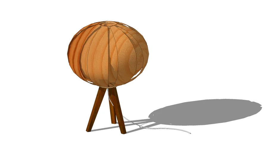 Scandinavian Mid Century Table Lamp
