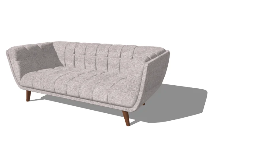 ZAGO Canapé Velours BERYL-SOF3P091