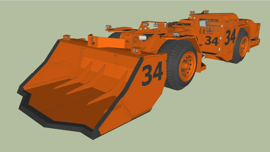 Scoop tram | 3D Warehouse
