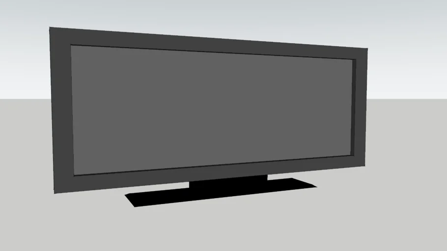 Modern Plasma Widescreen Tv